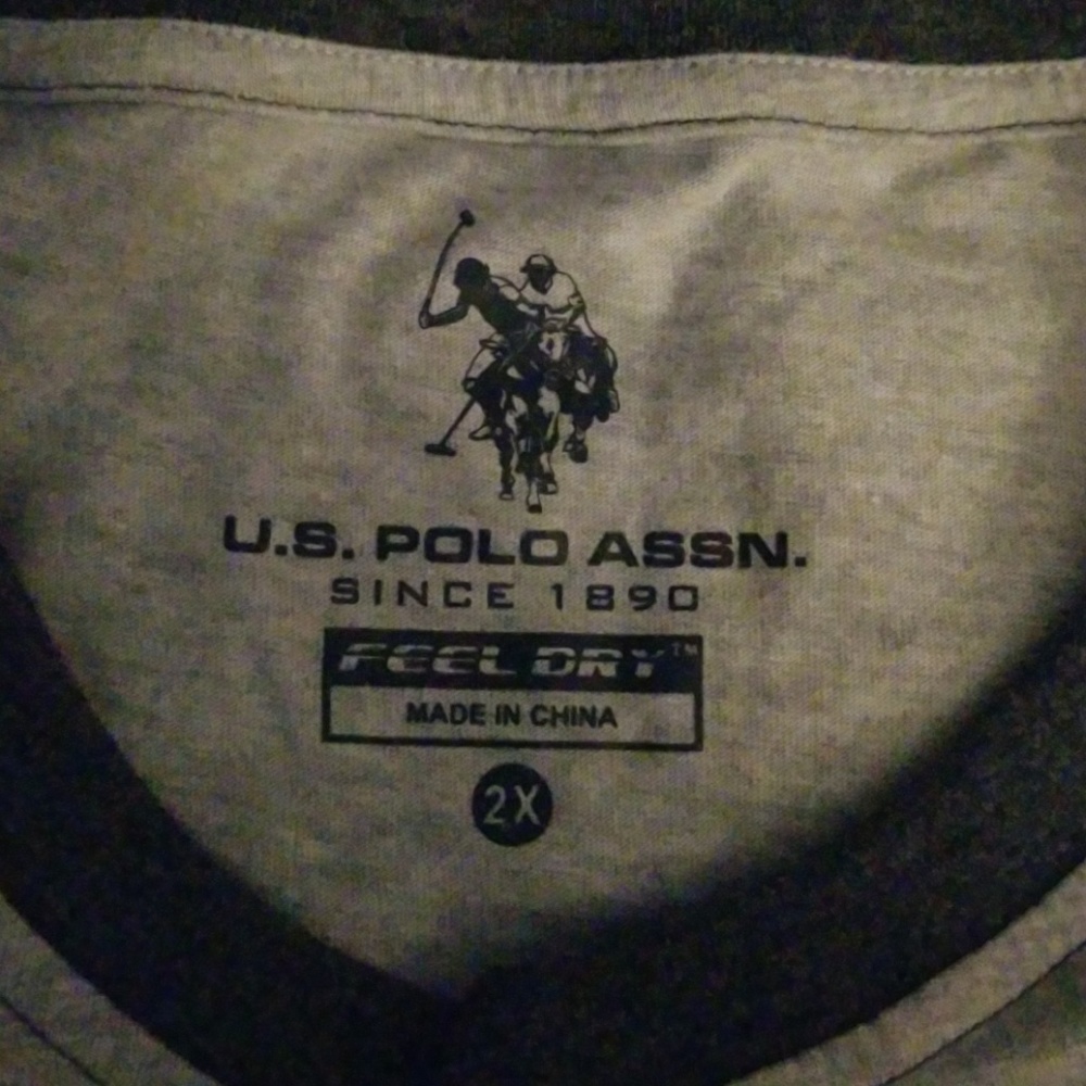 Mens POLO long sleeve tshirt - Picture 3 of 5